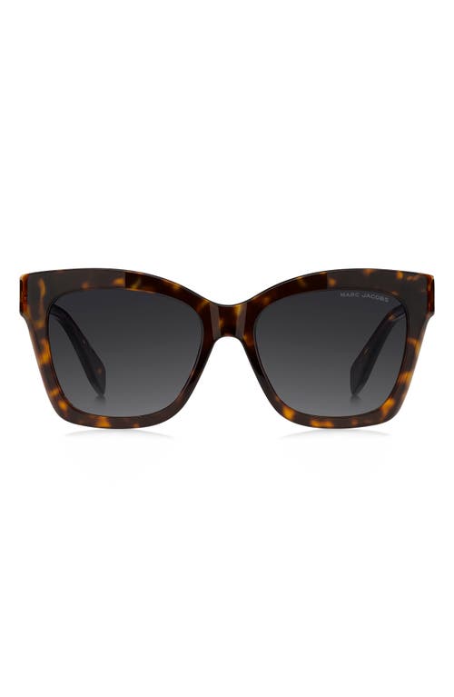 Marc Jacobs 54mm Cat Eye Sunglasses In Brown