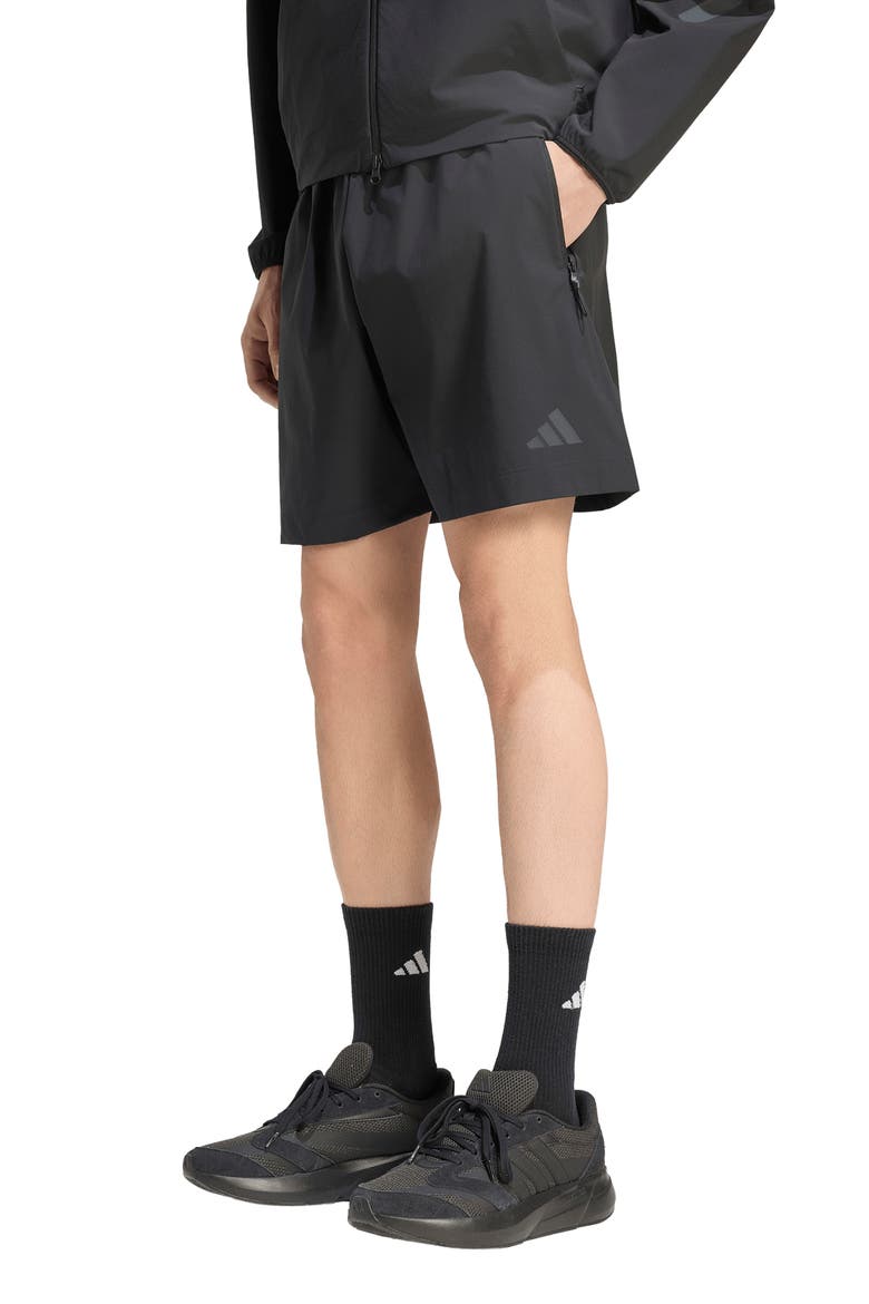 Z.N.E. Woven Performance Shorts, Main, color, BLACK