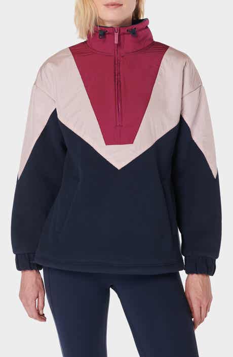 Sweaty Betty Orbit Fleece Half Zip Pullover