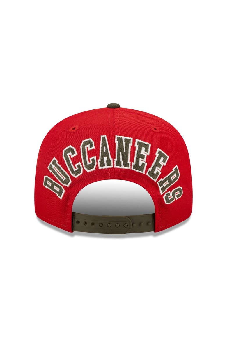 New Era Men's New Era  Red/Pewter Tampa Bay Buccaneers  Flawless 9FIFTY Snapback Hat, Alternate, color, 