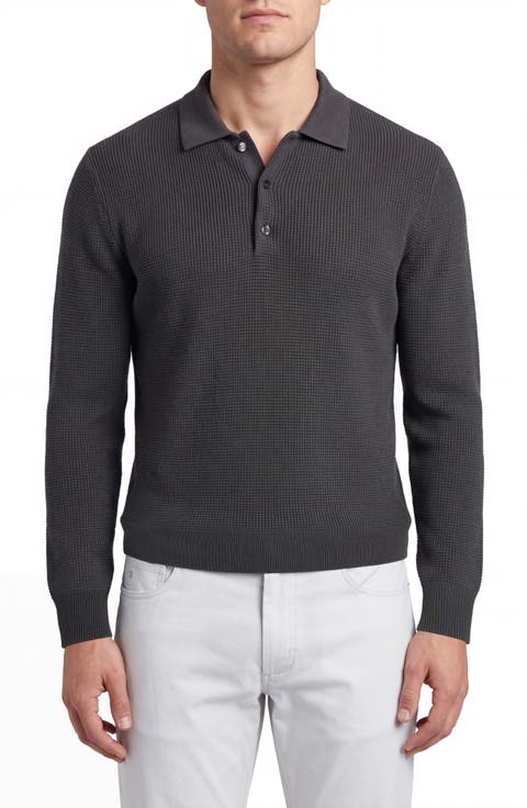Hubble Merino Wool Polo Sweater