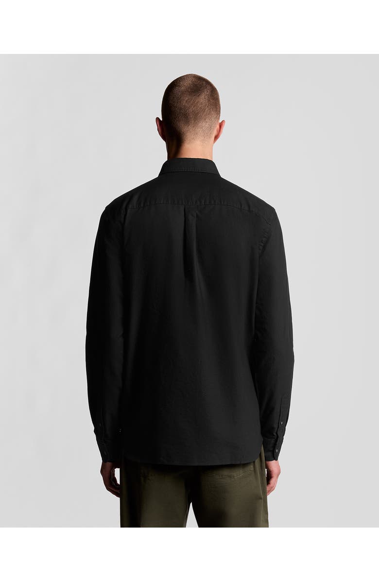 Lyle & Scott Plain Oxford Shirt, Alternate, color, Jet Black