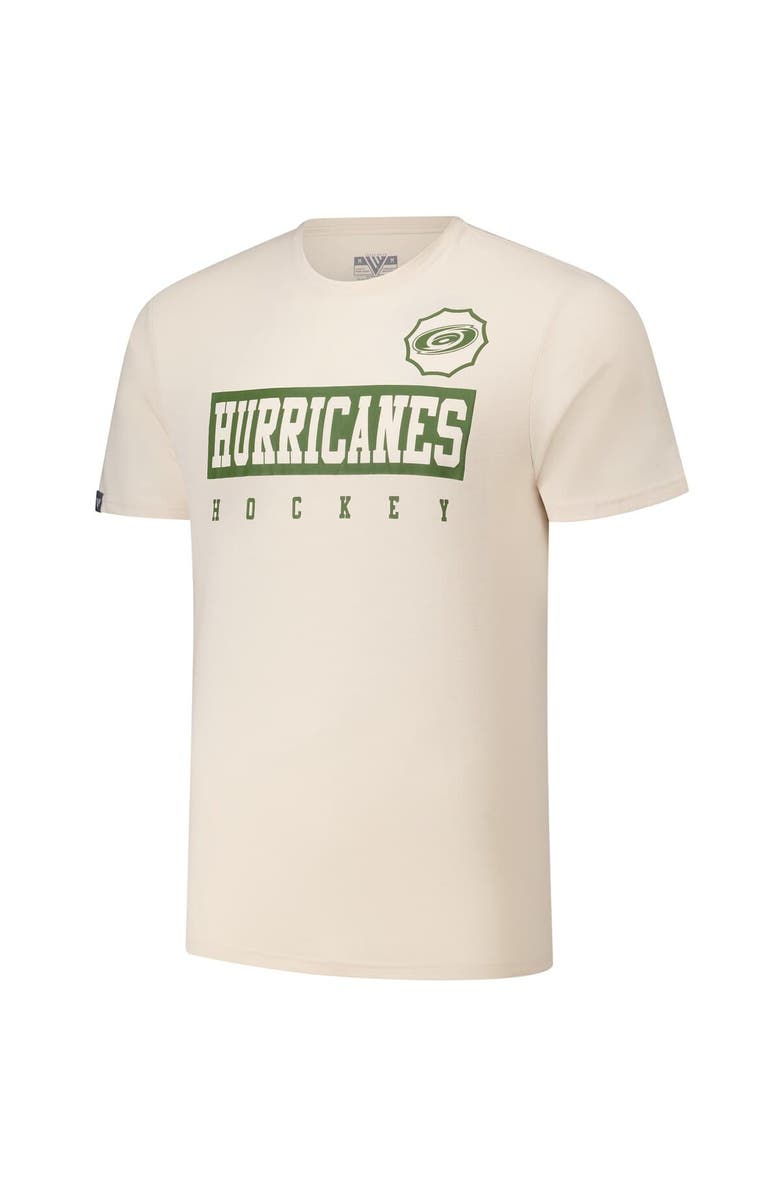 LEVELWEAR Men's Levelwear Sebastian Aho Khaki Carolina Hurricanes 2024 NHL Military Appreciation Richmond Delta Player Name & Number T-Shirt, Alternate, color, Khaki