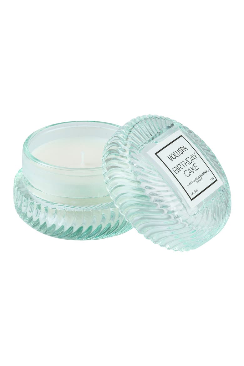 Macaron Candle, Alternate, color, BIRTHDAY CAKE
