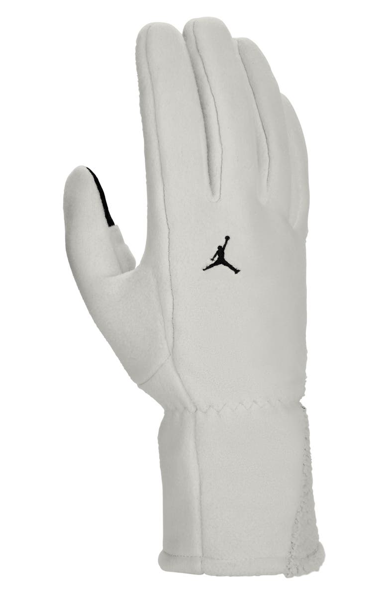 Jordan Polartec<sup>®</sup> Fleece Tech Gloves, Alternate, color, Light Orewood/Off Noir