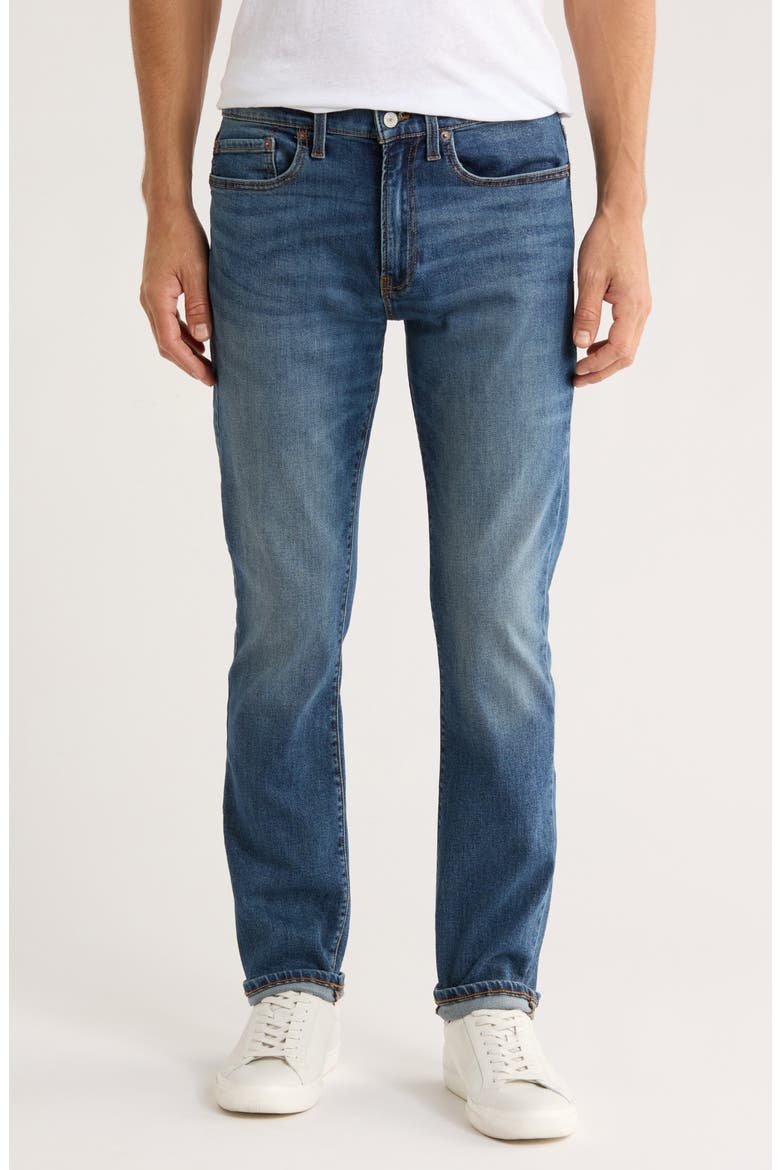 121 Slim Straight Jeans, Main, color, BRENTWOOD
