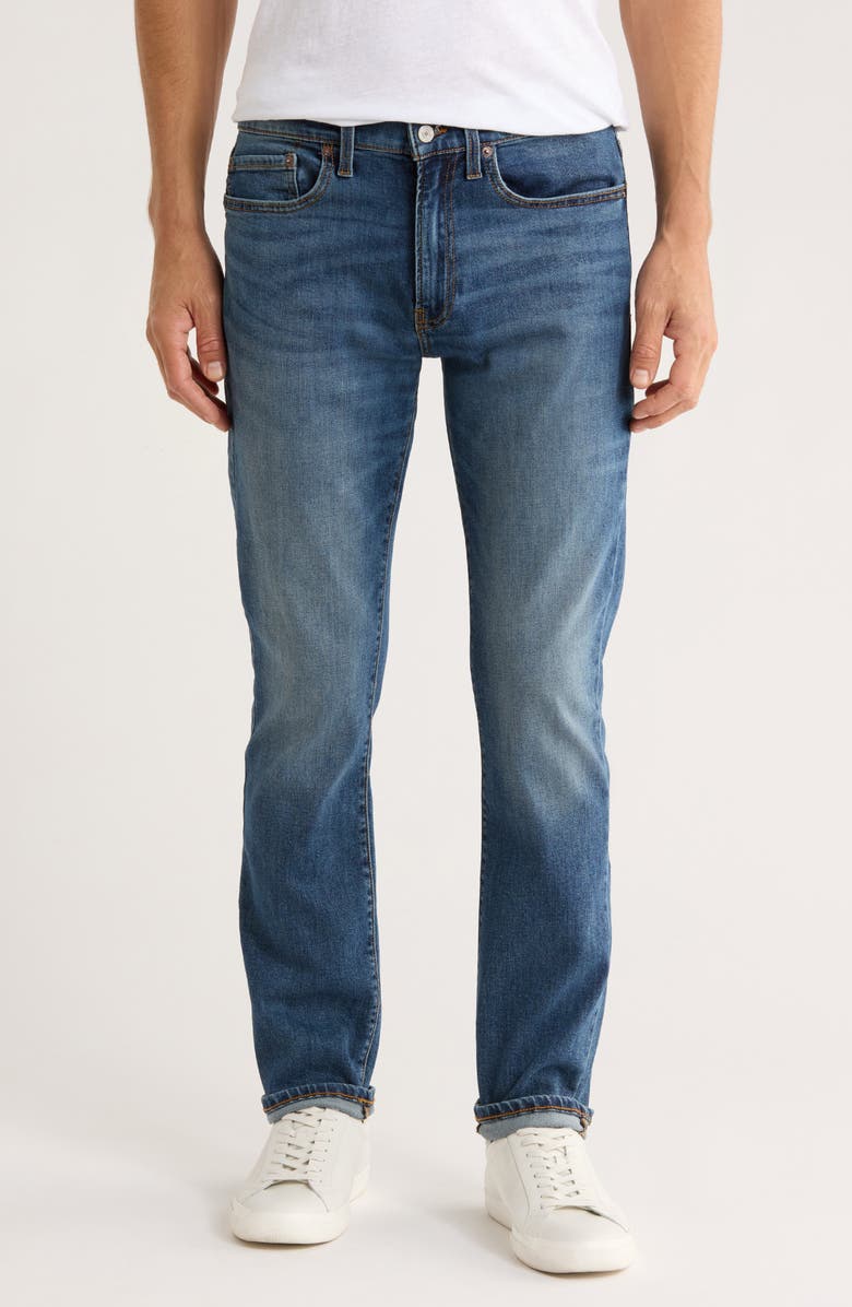Lucky Brand 121 Slim Straight Jeans, Main, color, Brentwood
