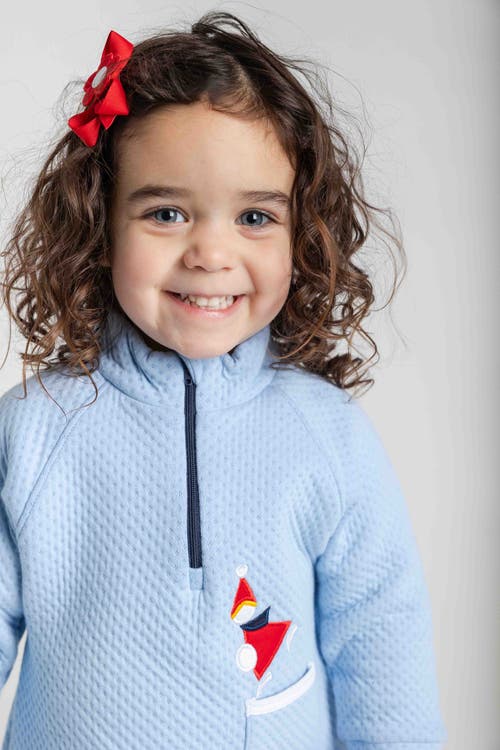 Florence Eiseman Jacquard Knit Dress With Ice Skater In Multi