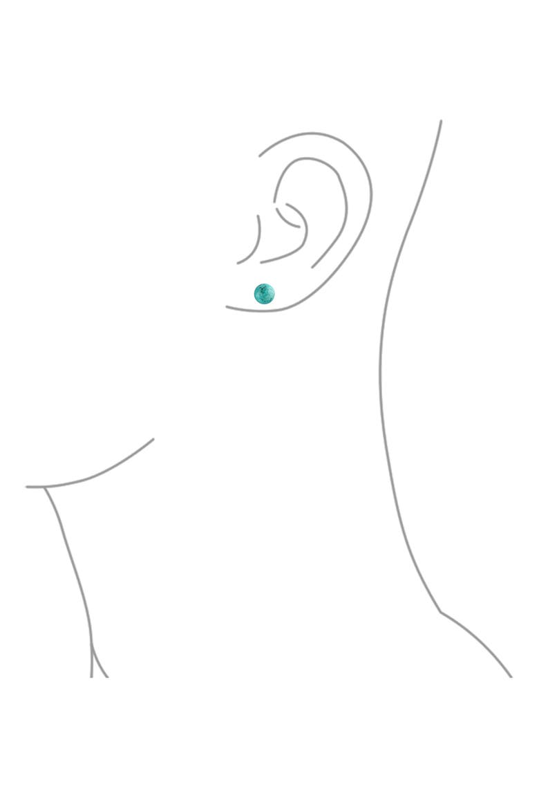 Set of 3 Assorted Stone Stud Earrings, Alternate, color, MULTI-COLOR