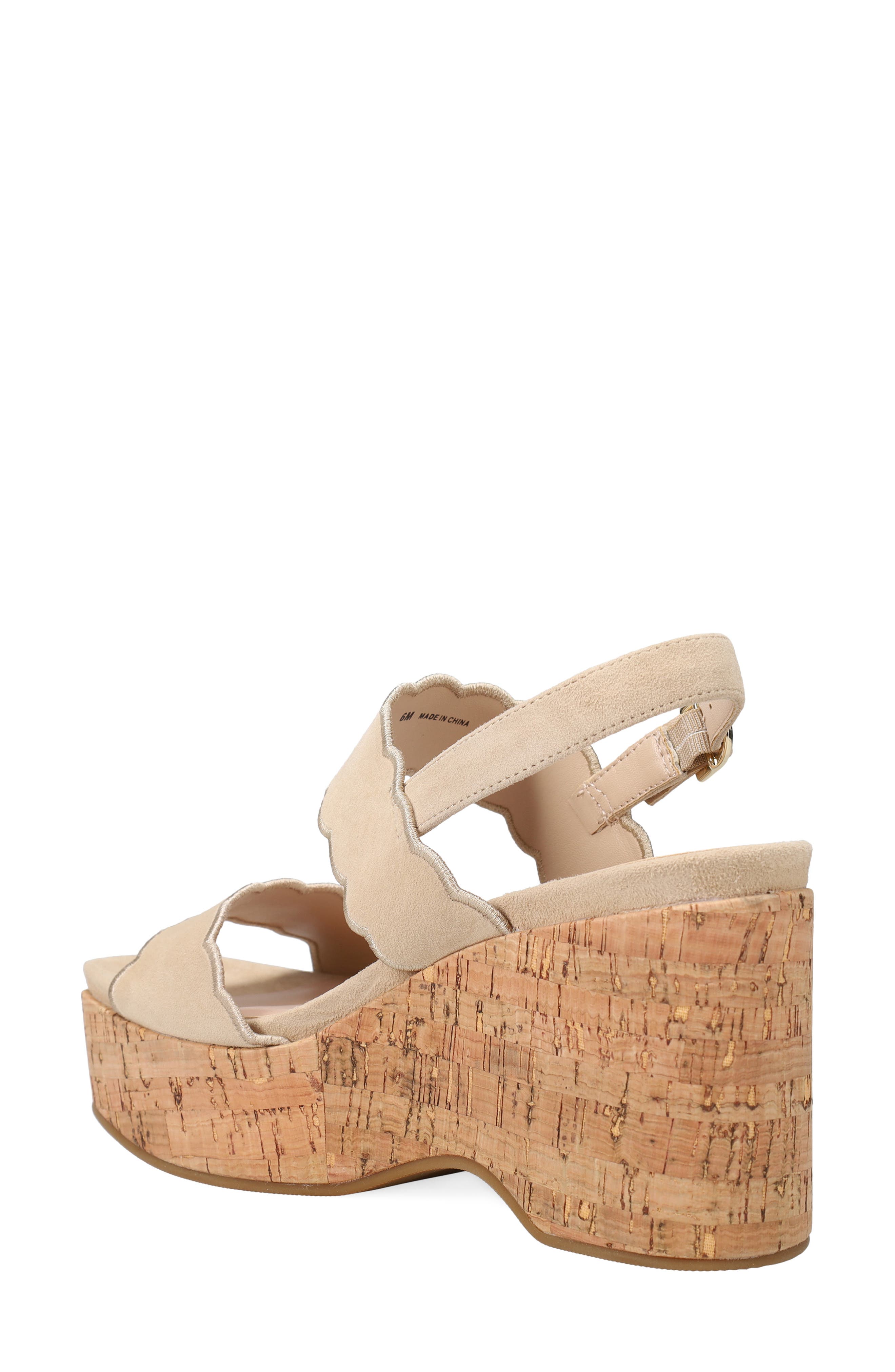 Cicel Slingback Platform Wedge Sandal - image 4