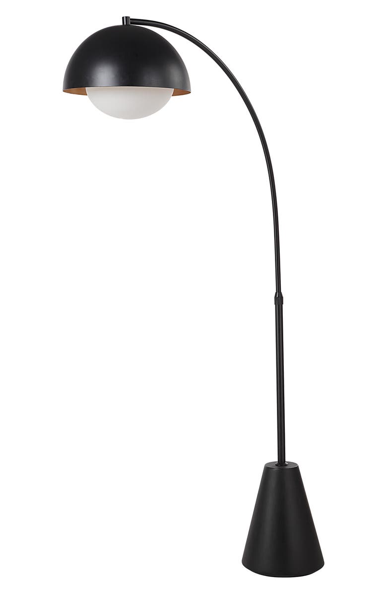 Renwil Cooke Matte Black Floor Lamp, Alternate, color,