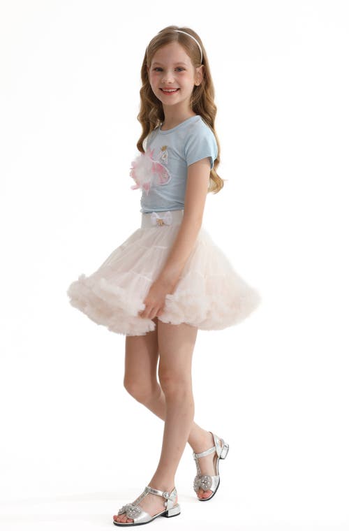 Mimi Tutu White Bow Tulle Skirt In White