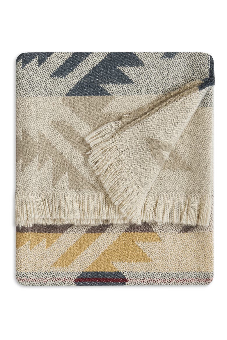 White Sands Throw Blanket, Main, color, IVORY