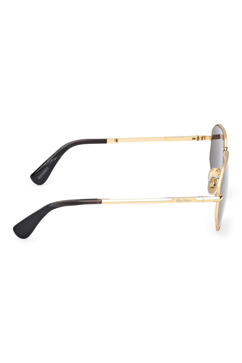 Miller 54mm Navigator Sunglasses, Alternate, color, DEEP GOLD/ BLACK HORN/ SMOKE