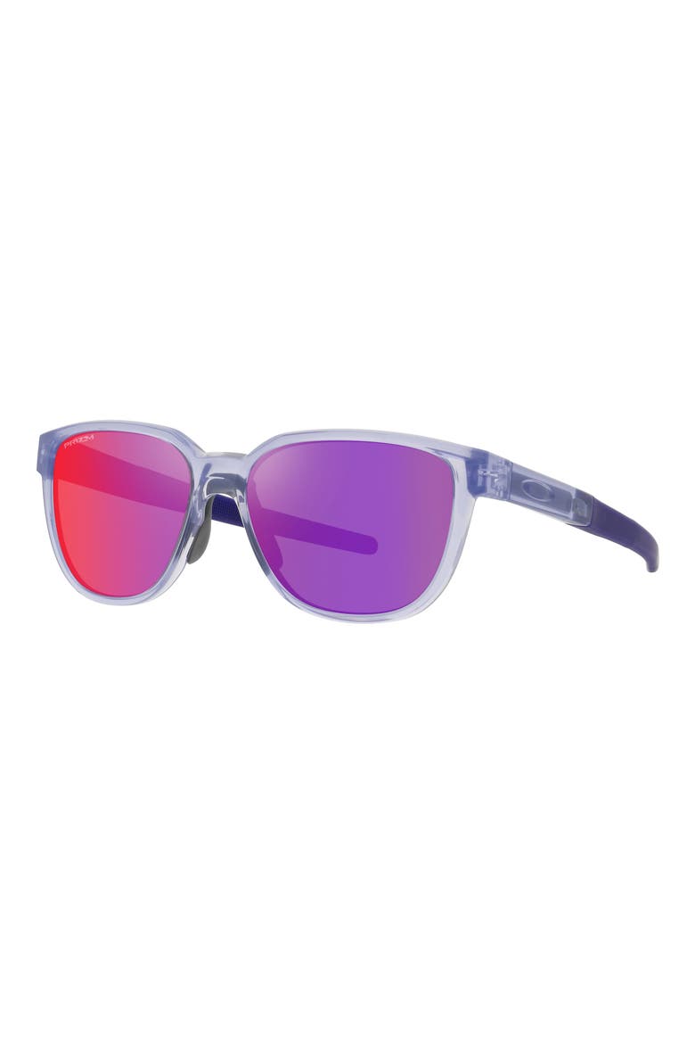 Actuator 57mm Low Bridge Fit Prizm™ Rectangular Sunglasses, Alternate, color, TRANS LILAC
