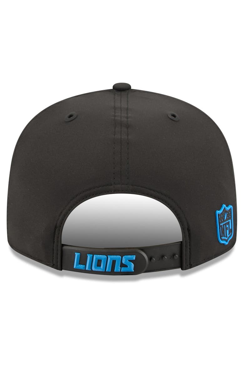 Men's New Era Black Detroit Lions 2026 Sideline 9FIFTY Snapback Hat, Alternate, color, Black