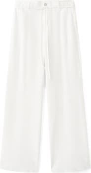MANGO TEEN Drawstring Straight Leg Pants