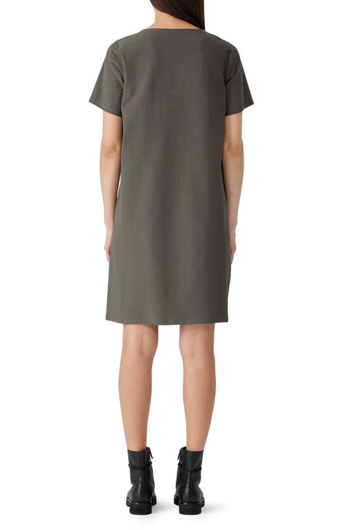 Eileen Fisher T-shirt Dress In Grove