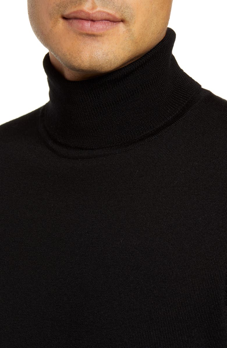 NORDSTROM MEN'S SHOP Merino Wool Turtleneck Sweater, Alternate, color,