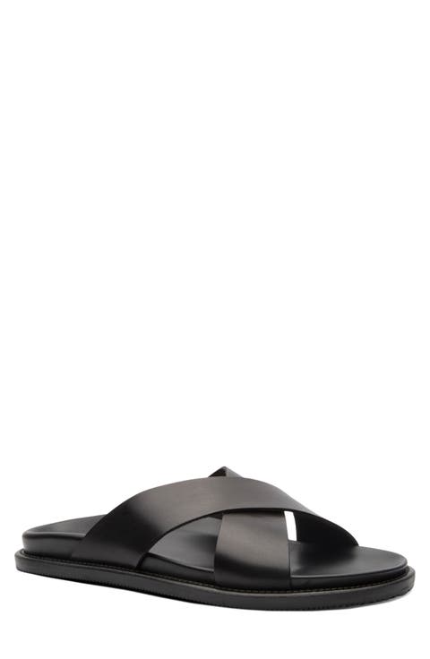 Seaside Crisscross Slide Sandal (Men)