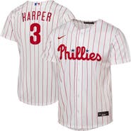 Nike Youth Nike Bryce Harper White Philadelphia Phillies Home Replica Player Jersey