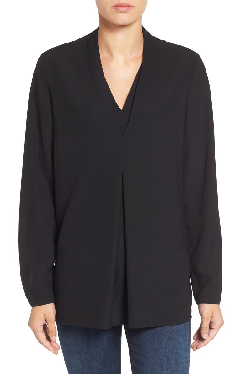 NIC+ZOE 'Minimalist' V-Neck Top, Main, color, 