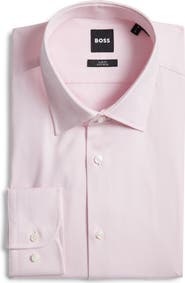 BOSS Hank Slim Fit Cotton Dress Shirt