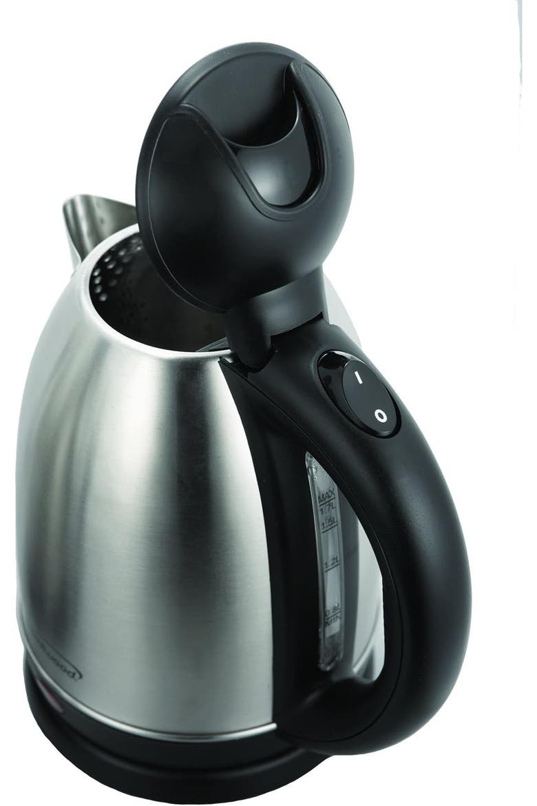 1.7L Stainless Steel Electric Kettle, Alternate, color, BLACK AND STAINLESS STEEL