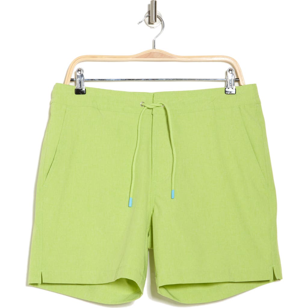 Tori Richard The Hidden Deep Swim Trunks In Lime