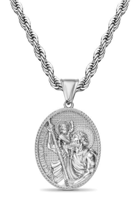 St. Christopher Pendant Necklace