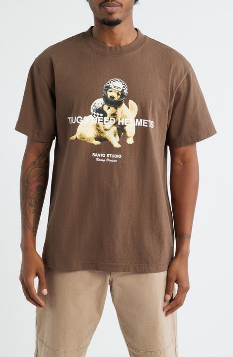 Thugs Need Helmets Graphic T-Shirt