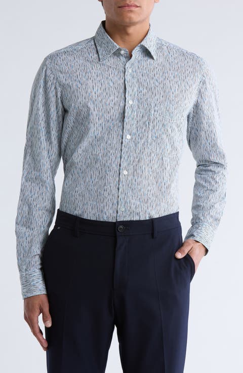 Remiton Cotton Button-Up Shirt