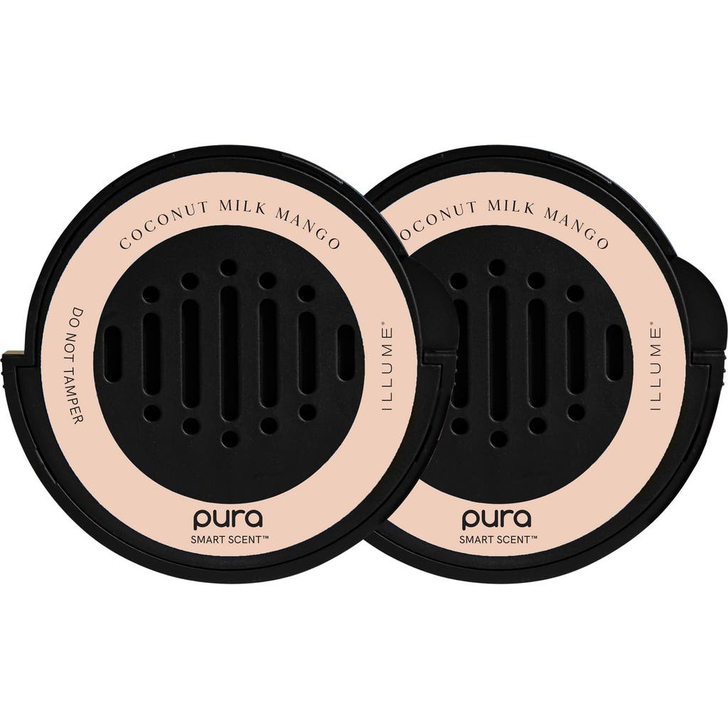 Pura X Illume® Coconut Milk Mango Car Dual Refill Pack In Coconut Milk Mango