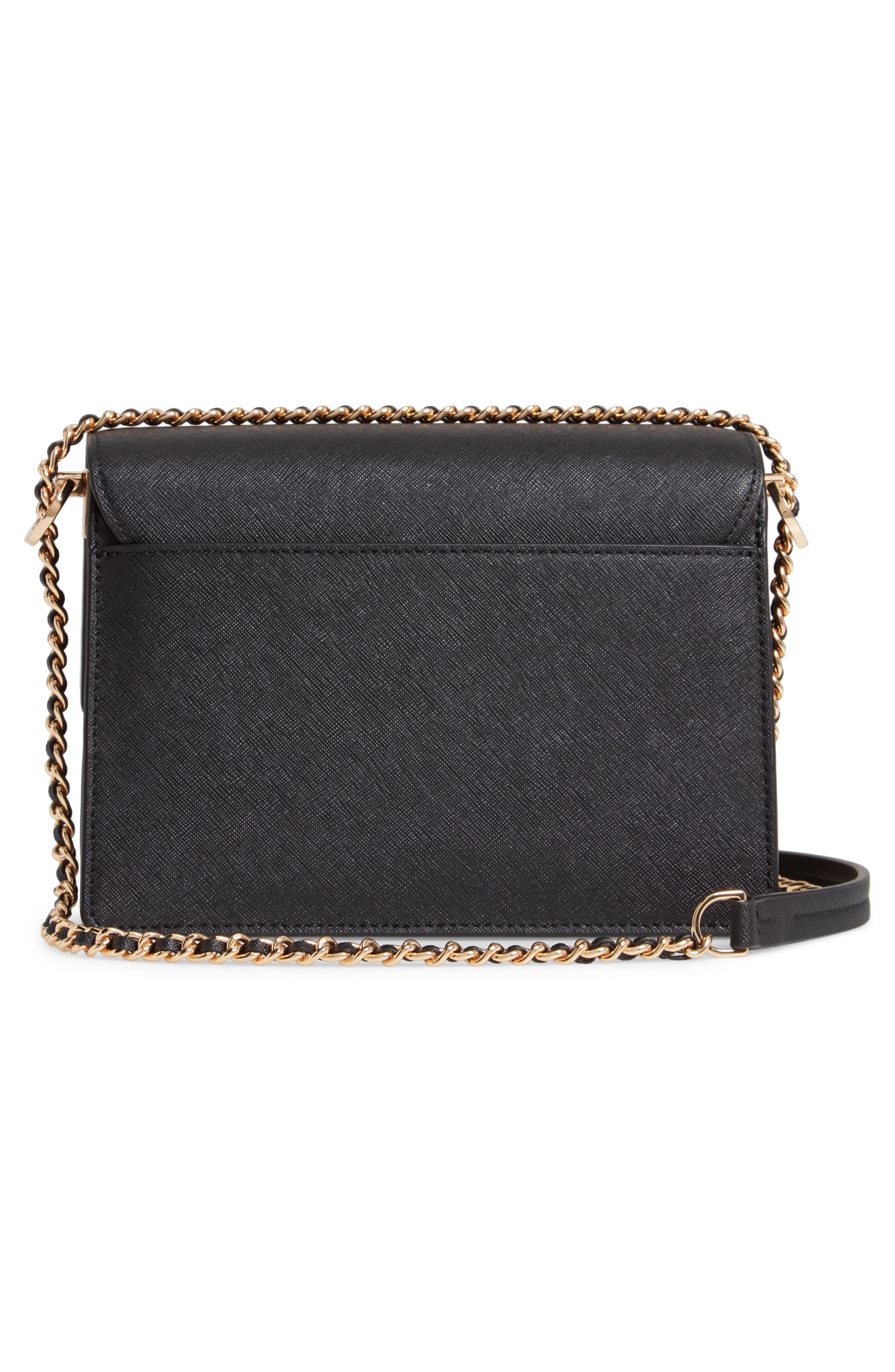 Tory Burch Robinson Leather Convertible Shoulder Bag, Alternate, color, 