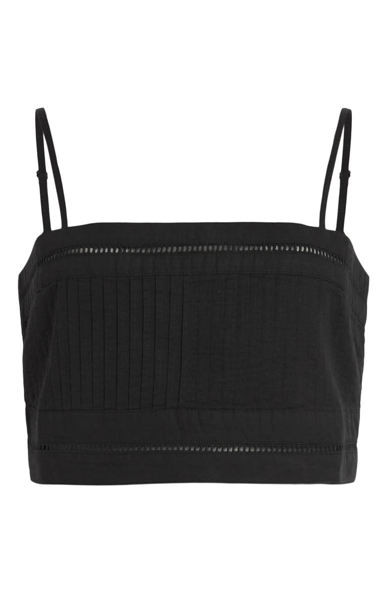 AllSaints Whitley Broderie Crop Tank, Alternate, color, 