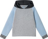 Andy & Evan Kids' Raglan Long Sleeve Hooded T-Shirt