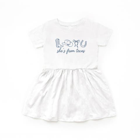 She's From Texas Icons Dress (Baby)