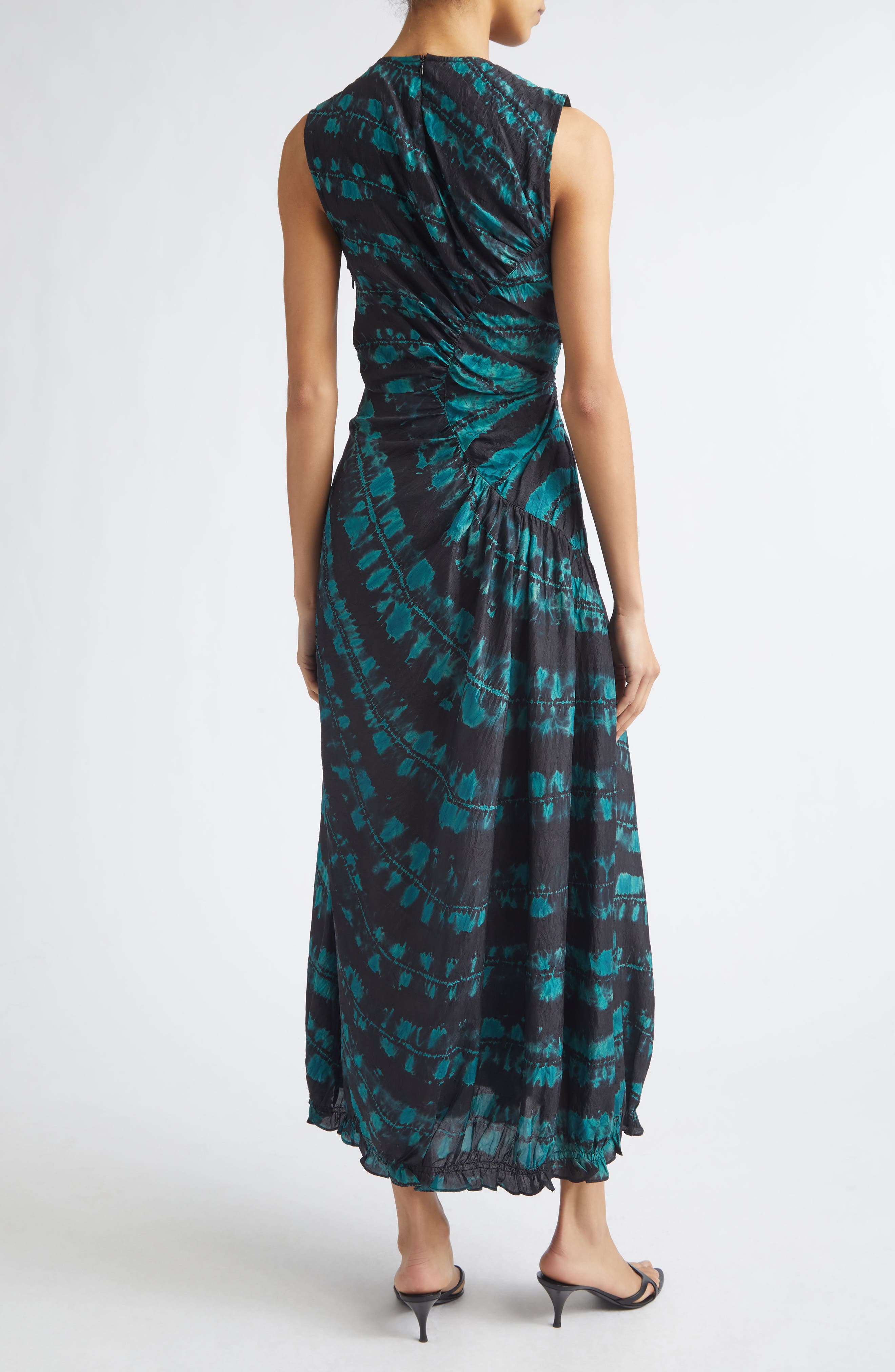 Ulla Johnson Veda Shibori Silk Dress (Women) | Nordstrom