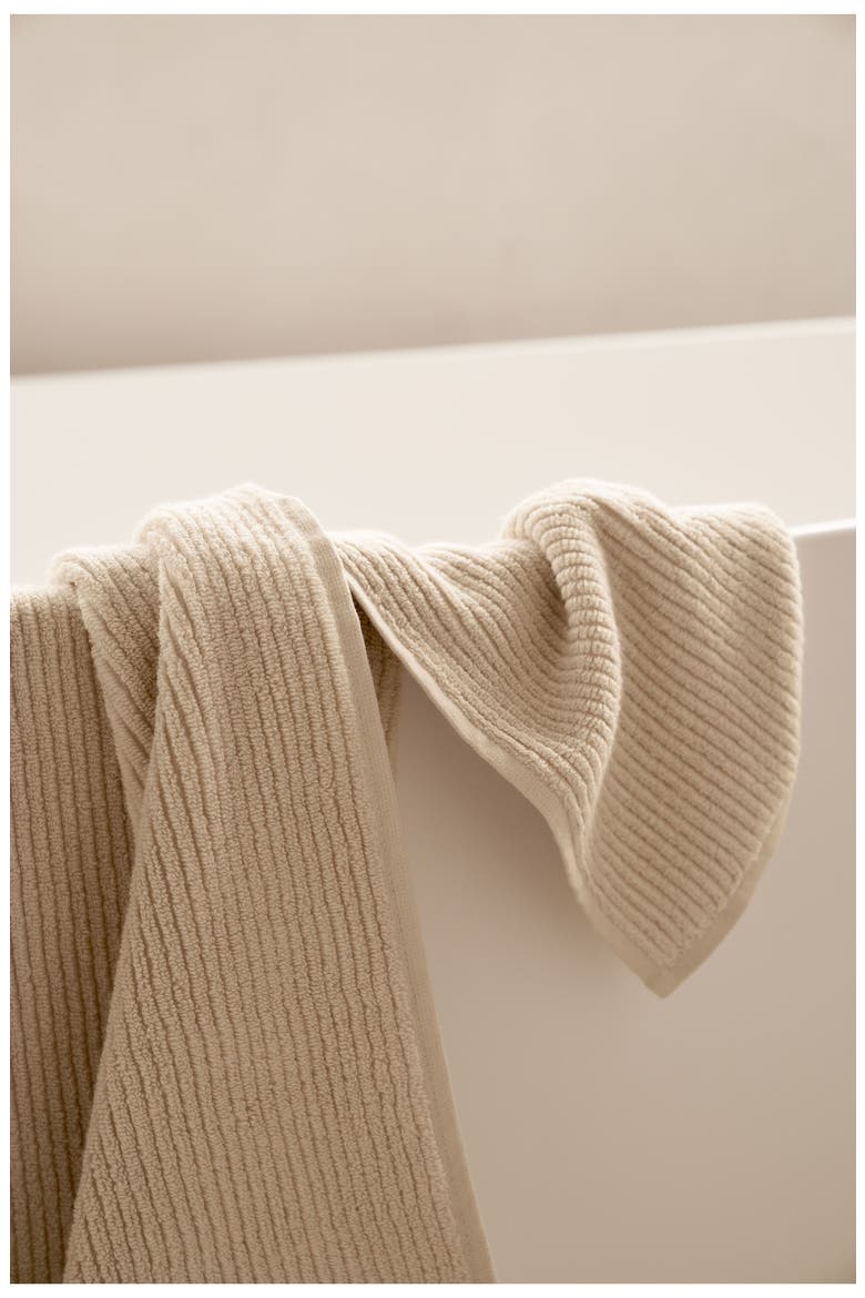 Soft Rib Towel, Alternate, color, LATTE