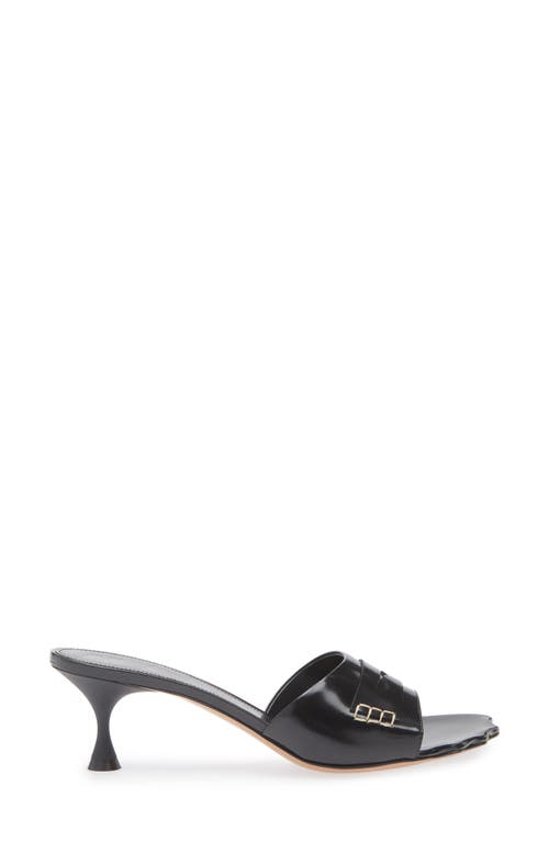 Marni Moonlight Slide Sandal In Black