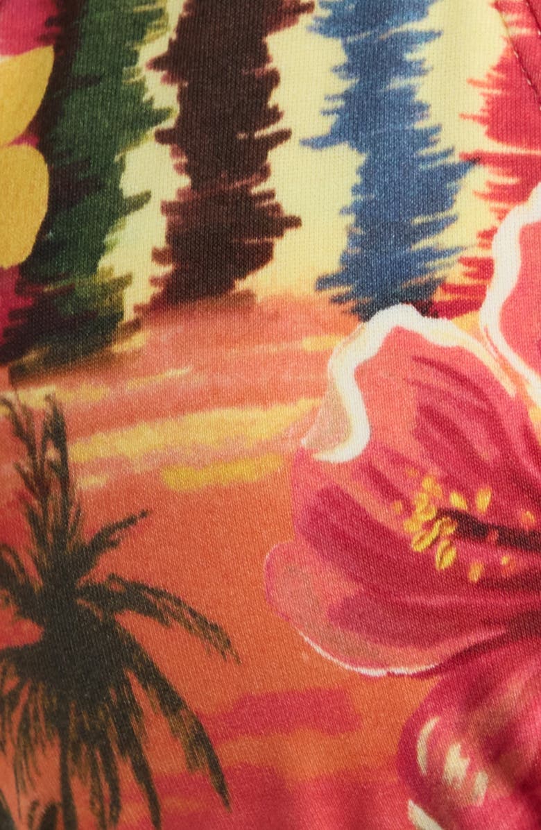 PacSun Aeris Triangle Bikini Top, Alternate, color, Allover Print