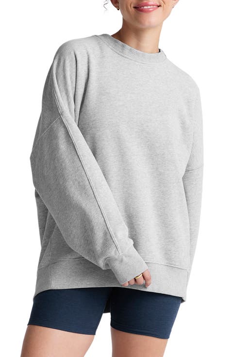 Solstice Oversize Cotton Blend Sweatshirt