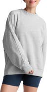 Beyond Yoga Solstice Oversize Cotton Blend Sweatshirt