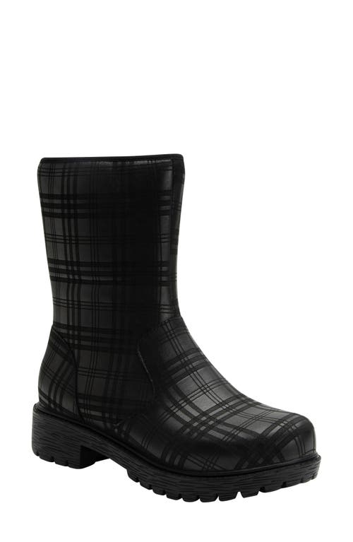 Alegria by PG Lite Chalet Lug Sole Bootie in Plaid To Meet You 