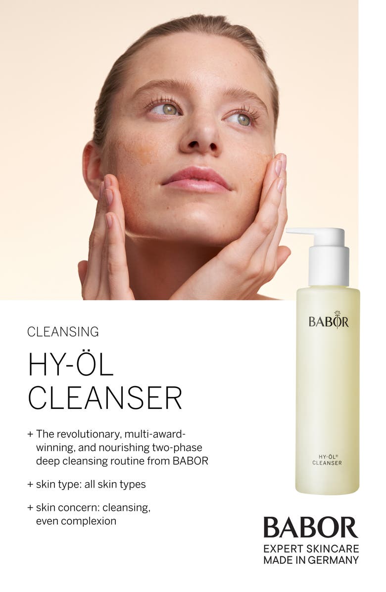BABOR HY-ÖL<sup>®</sup> Cleanser & Phyto HY-ÖL Booster Hydrating Set $74 Value, Alternate, color, 