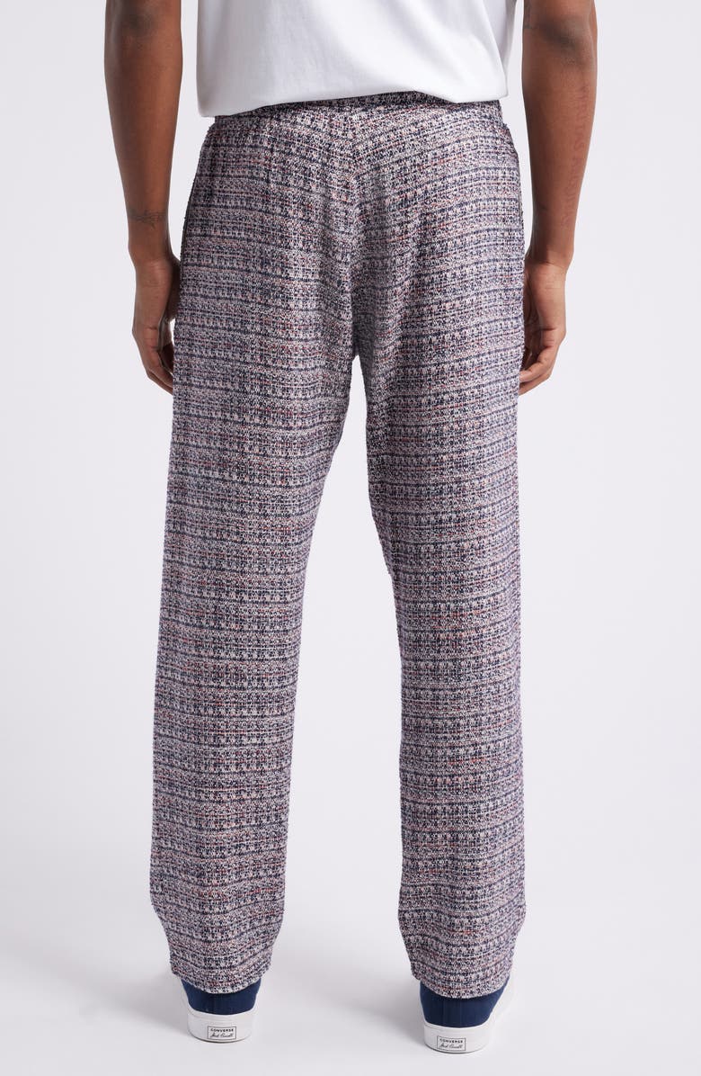 STANDARD ISSUE Tweed Drawstring Slacker Pants, Alternate, color, Navy