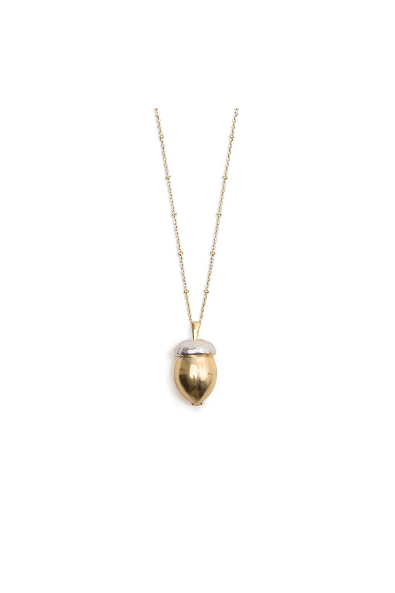Squirrel Acorn Locket, Alternate, color, Squirrel Acorn