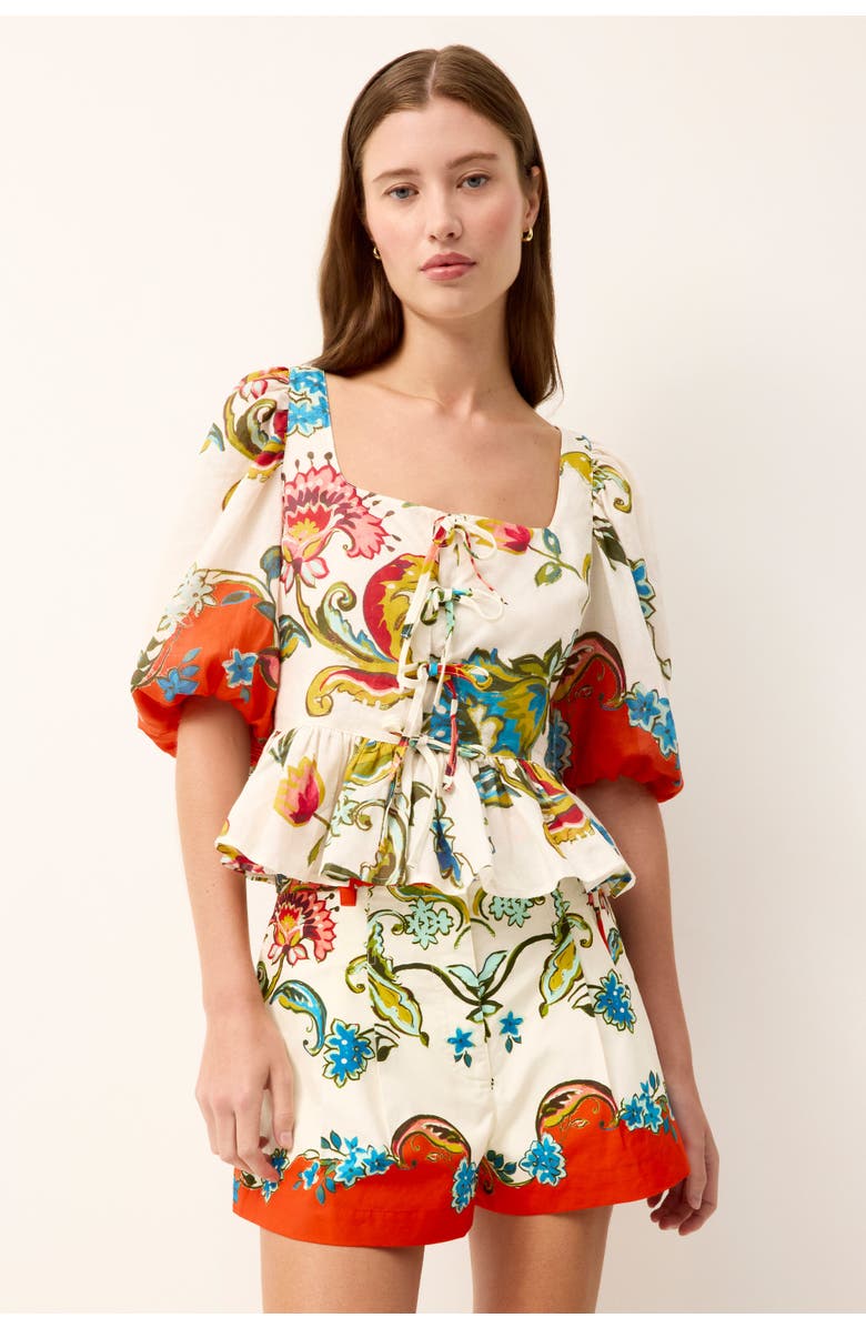 Marie Oliver Tora Top, Main, color, Cartagena