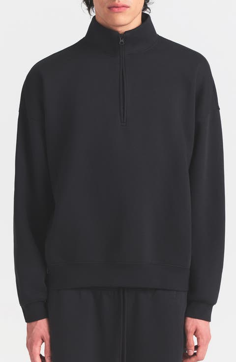 Realxed Half Zip Pullover