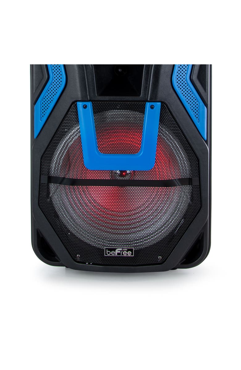 Befree Sound 15in Rechargeable Bluetooth Portable Party PA Speaker System, Alternate, color, Blue